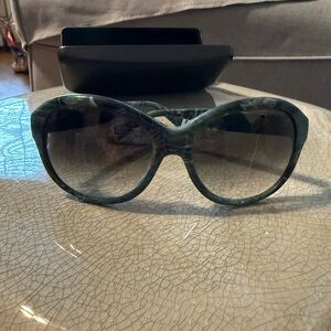 Zac Posen Green Sunglasses